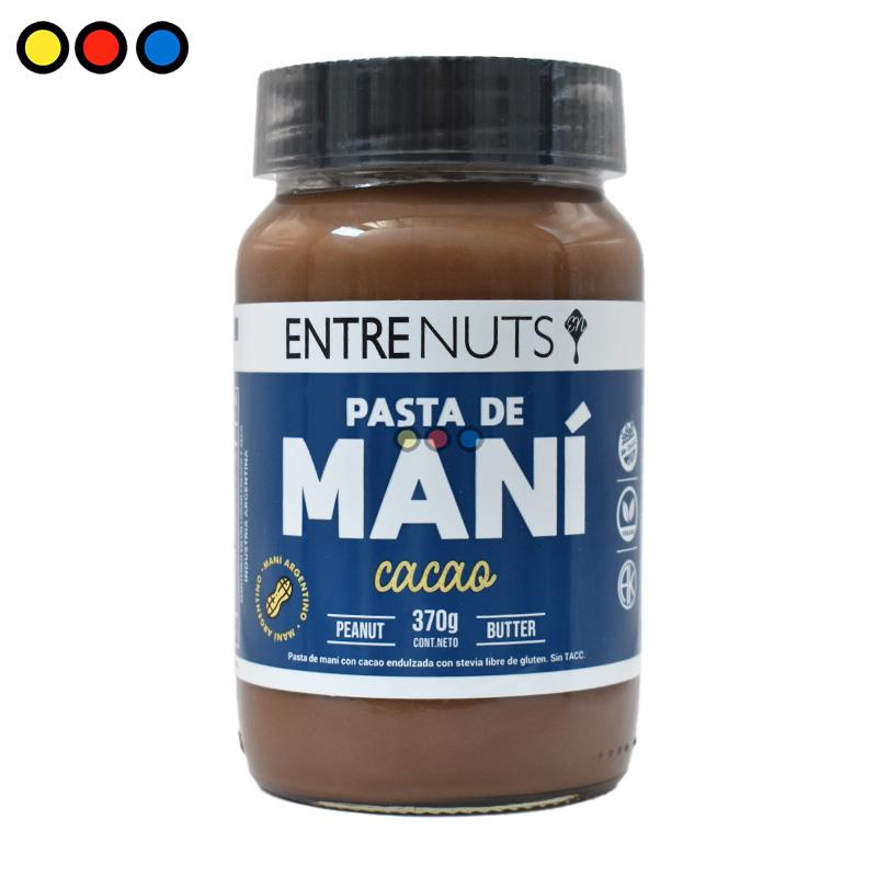 ENTRENUTS 380G PASTA DE MANI CACAO