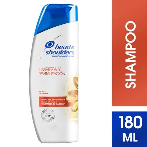HEAD & SSHOULD LIMPIEZA Y REVITALIZ.180ML