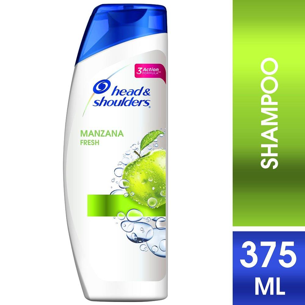HEAD & SHOULDERS  SHAMPOO C/CASPA MANZANA FREH 375ML