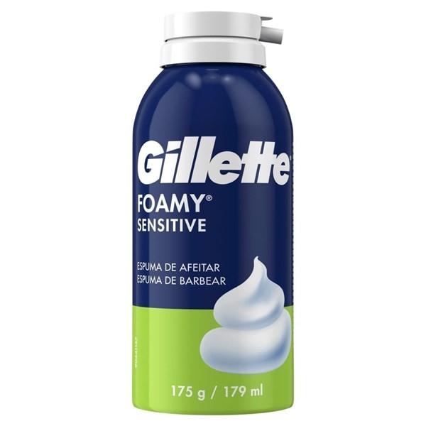GILLETTE SENSITIVE ESPUMA DE AFEITAR 179ML