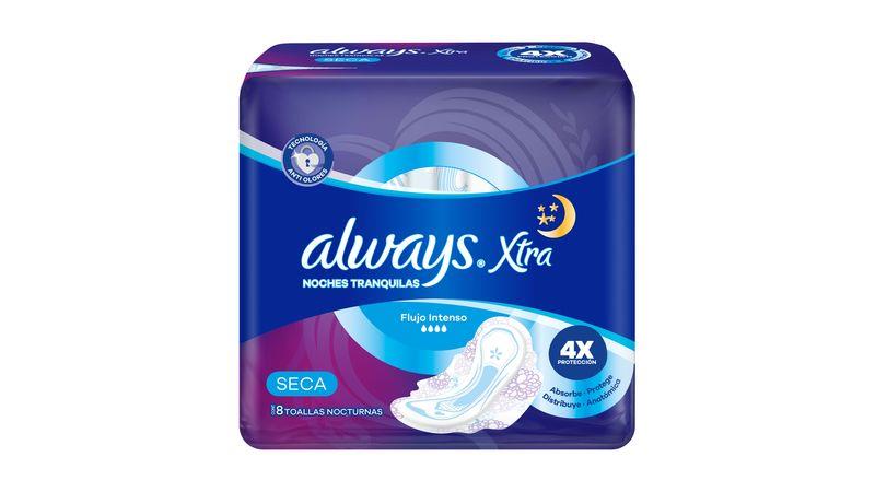 ALWAYS  XTRA  NOCTURNA SECA 8UD
