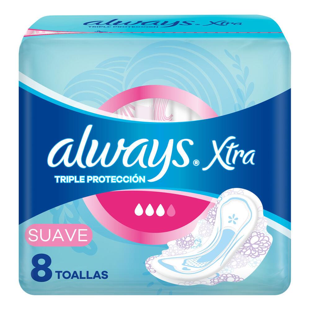 ALAWAYS XTRA TOALLA X8