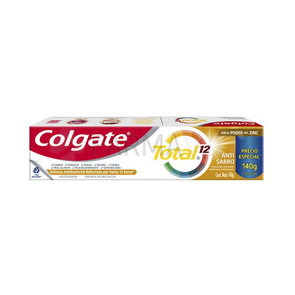 COLG.CREMA DENTAL TOTAL12 ANTI SARRO 140