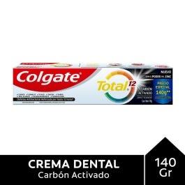 COLG. CREM.DENTAL TOTAL12 CARBON ACT.140