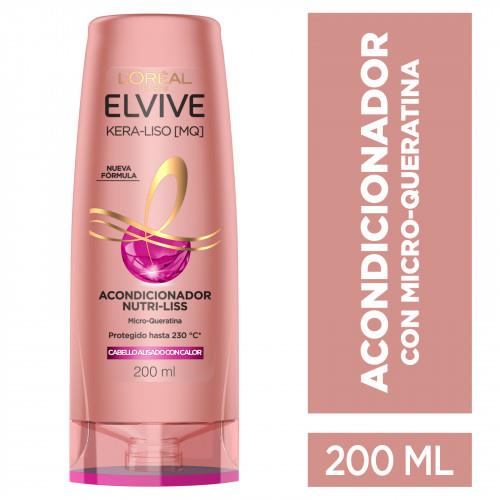 ELVIVE KERA LISO ACOND NUTRI-LISS 200ML