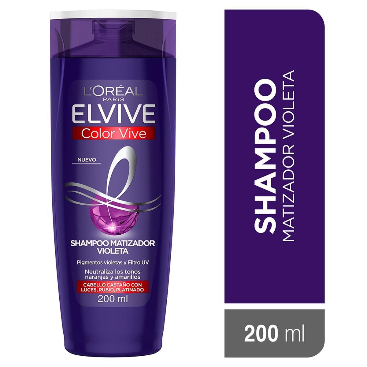 ELVIVE SHAMPOO MATIZAFDOR VIOLETA COLOR VIVE 200ML