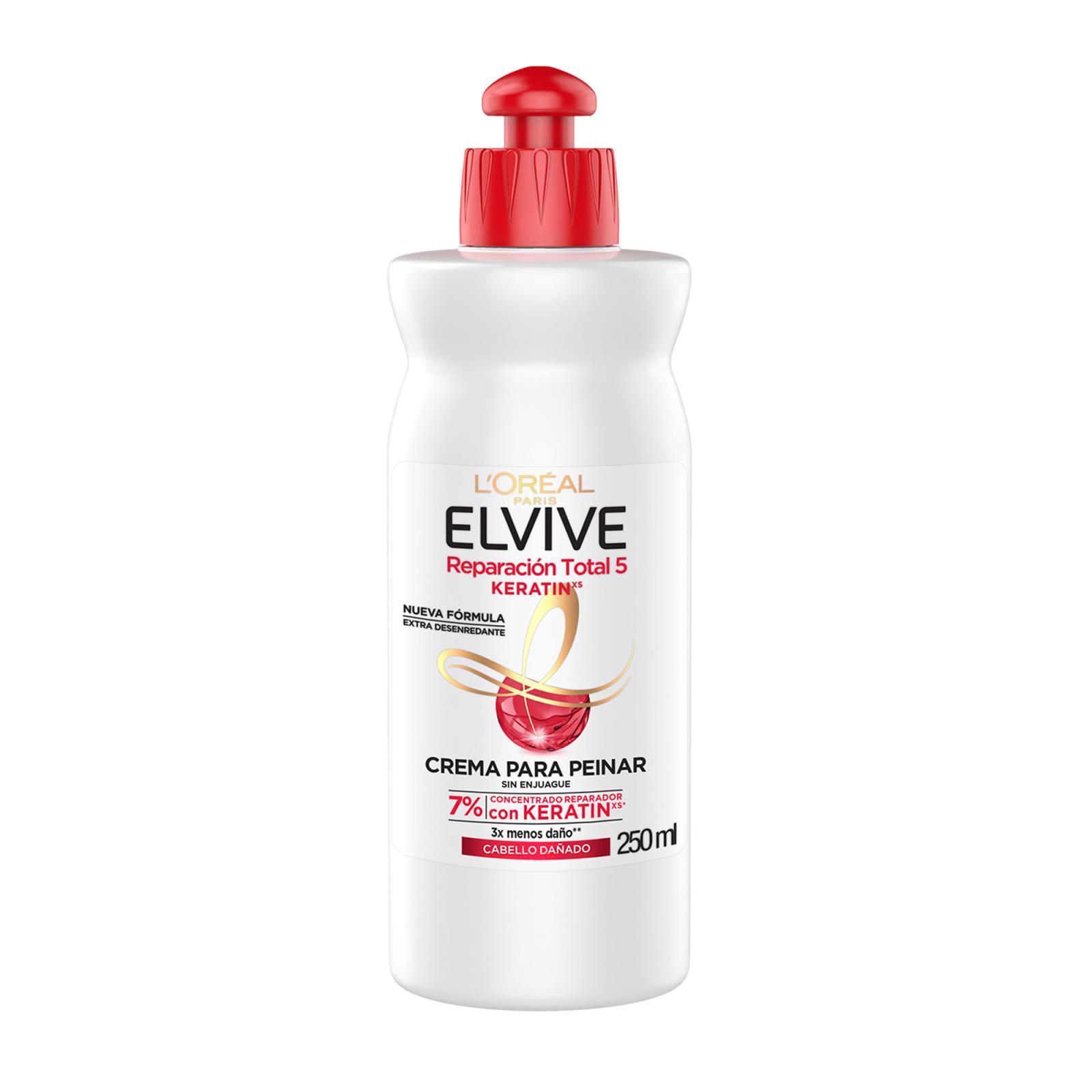 ELVIVE CREMA P/PEINAR REPARACION TOTAL 250ML