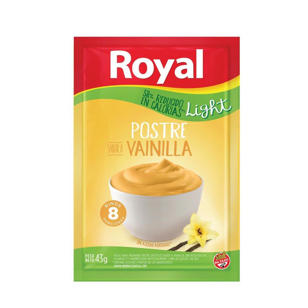 POSTRE LOGHT VAINILLA 43G