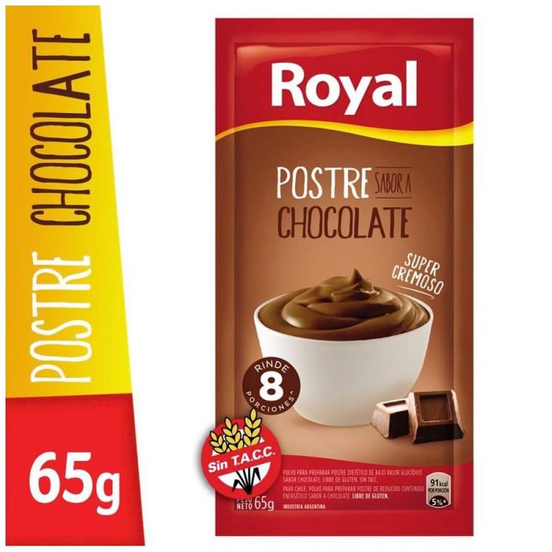 ROYAL POSTRE SB A CHOCOLATE 65G