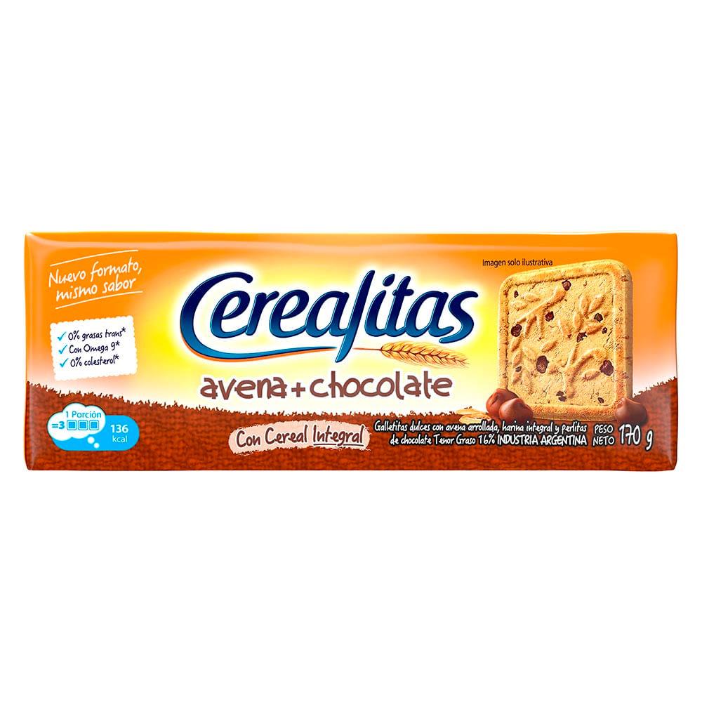 CEREALITAS AVENAS Y CACAO 170G