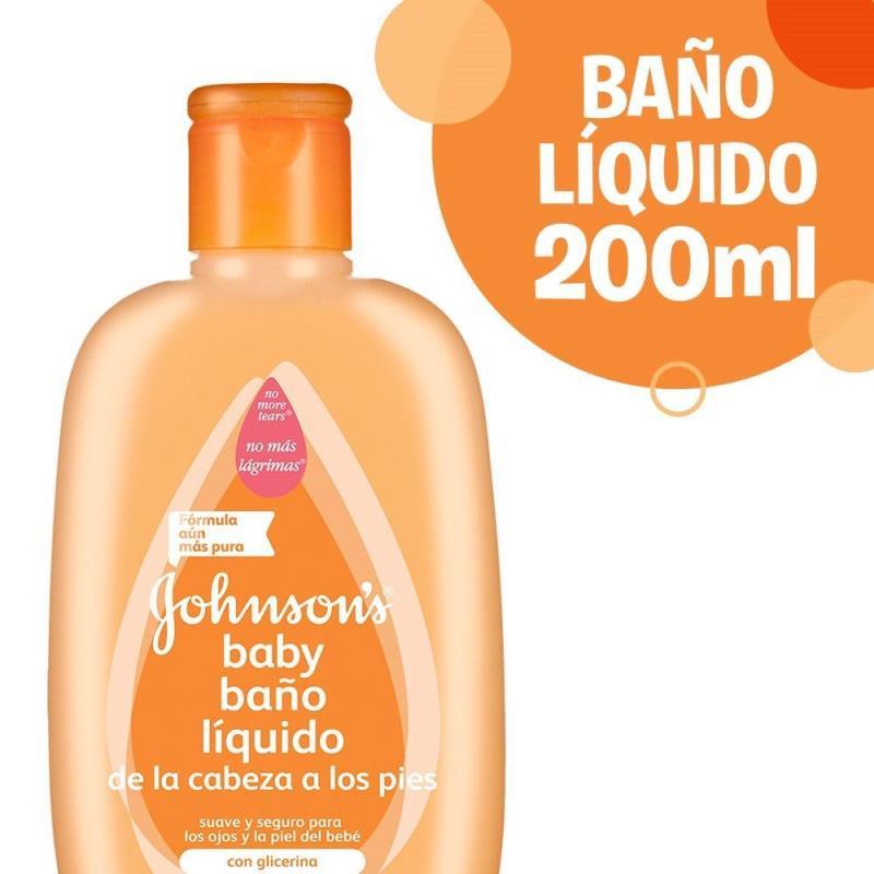 JOHNSON BAÑO LIQUIDO 200ML