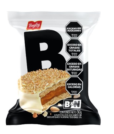 BAGLEY ALFAJOR B&N 50G 
