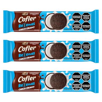 ARCOR COFLER RELLENAS CHOCO CREAMY 85G