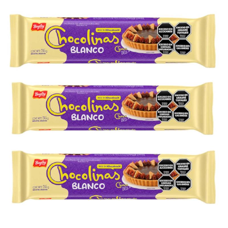 CHOCOLINAS BLANCO 170G