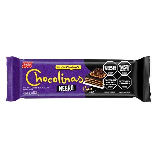 CHOCOLINAS NEGRO 181G