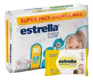PAÑAL LAS ESTRELLA XG 52UD