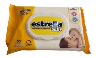 TOALLITAS HUMEDAS ESTRELLA 50UD