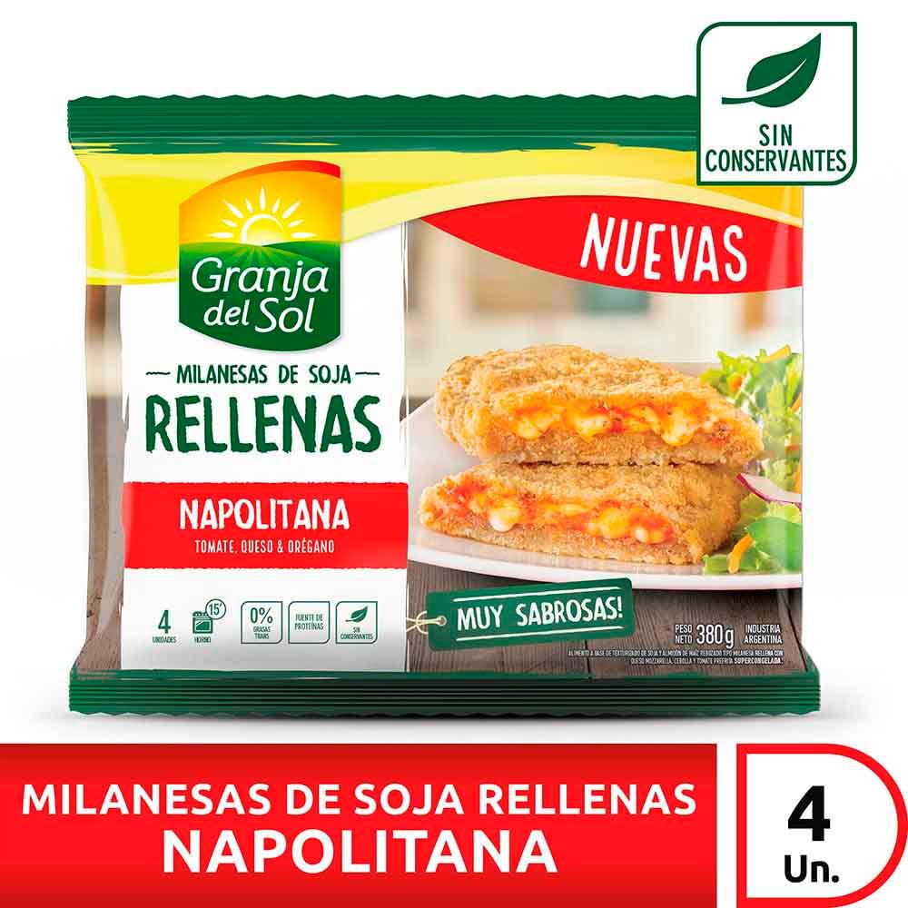MILA DE SOJA RELLENAS NAPOLITANA 380G