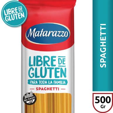 MATARAZZO FIDEOS LIBRE DE GLUTEN SPAGHETTI 500G