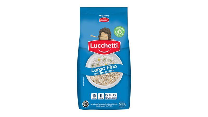 ARROZ LUCCHETTI  LARGO FINO 500G
