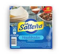 TAPAS LA SALTEÑA HOJALDE 12UN,