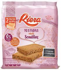 RIERA TOSTADAS 7 SEMILLAS 200G