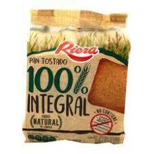 RIERA TOSTADAS INTEGRALES 200G