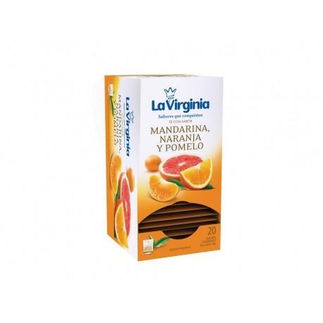 LA VIGINIA TE CON SB MANDARINA NARANJA/POMELO 20S