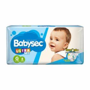PAÑAL BABYSEC G. X 8UD