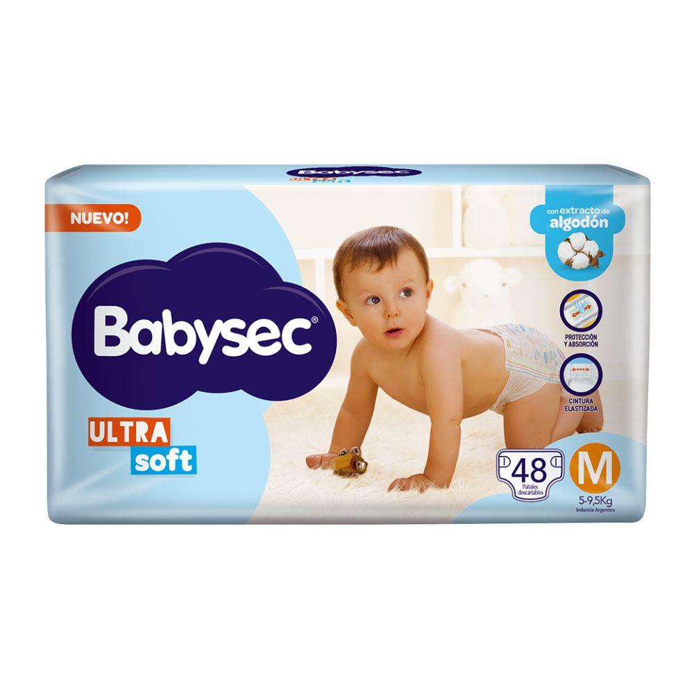 PAÑAL BABYSEC SOFT M. 48UD