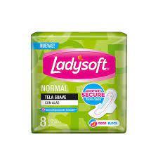 LADYSOFT NORMAL CON ALAS 8 UN.