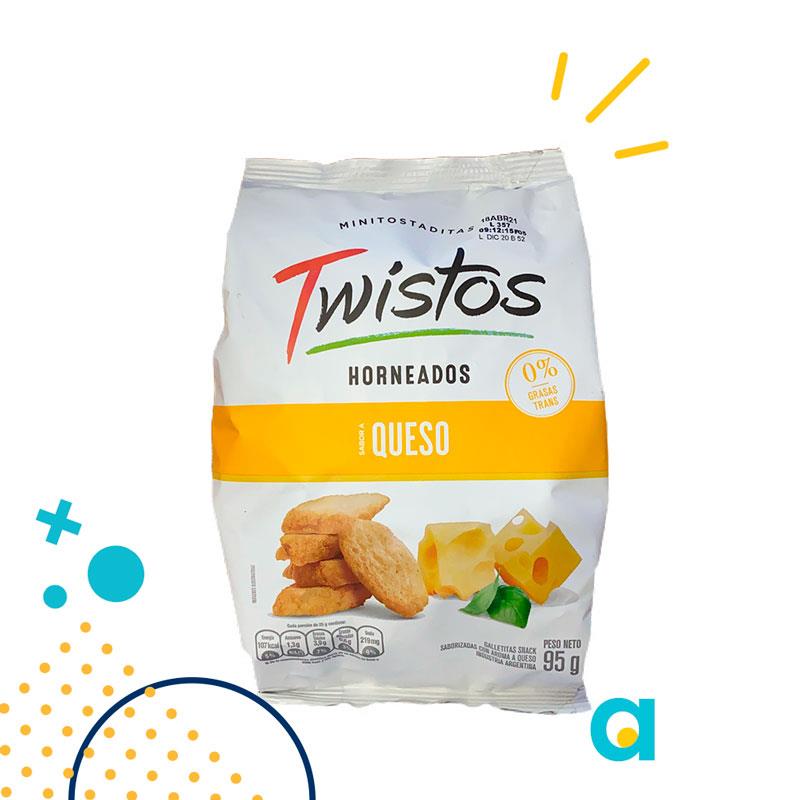 SNACKS TWISTOS QUESO 155 GR