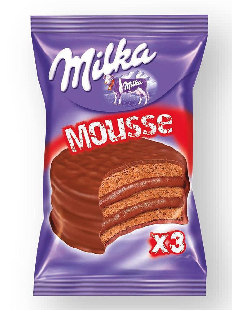 ALFAJOR MILKA MAOSE TRIPLE X 55G.