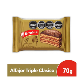 ALFAJOR TERRABUSI TRIPLE CHOC.