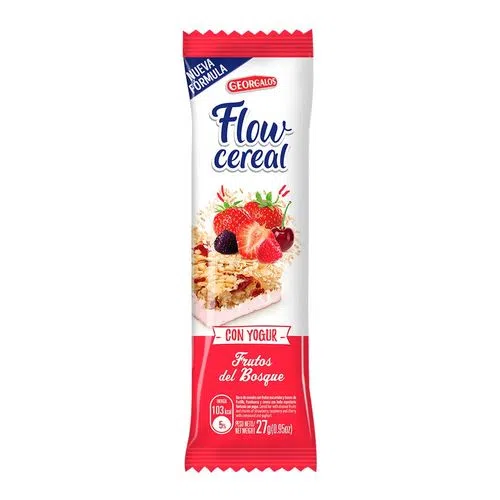 GEORGALOS FLOW CEREAL BARRA YOGHURT X27GRS