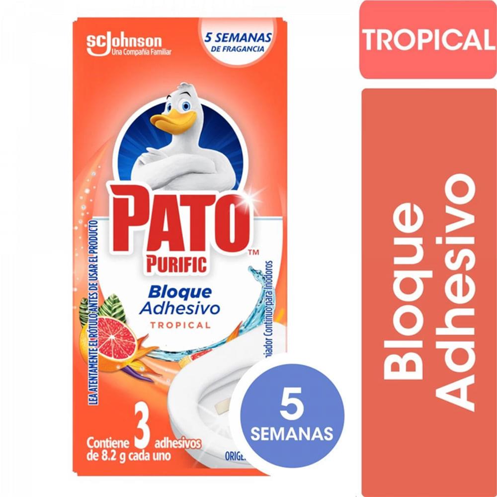 PATO BLOQUE ADHESIVO FLORAL INODOROS