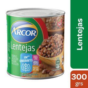 LENTEJAS ARCOR LATA 300G