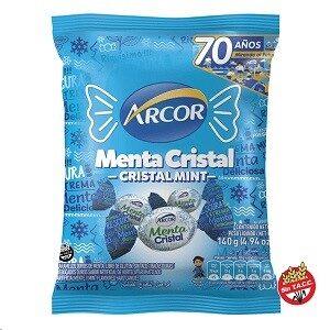 ARCOR MENTA CRISTAL 140G