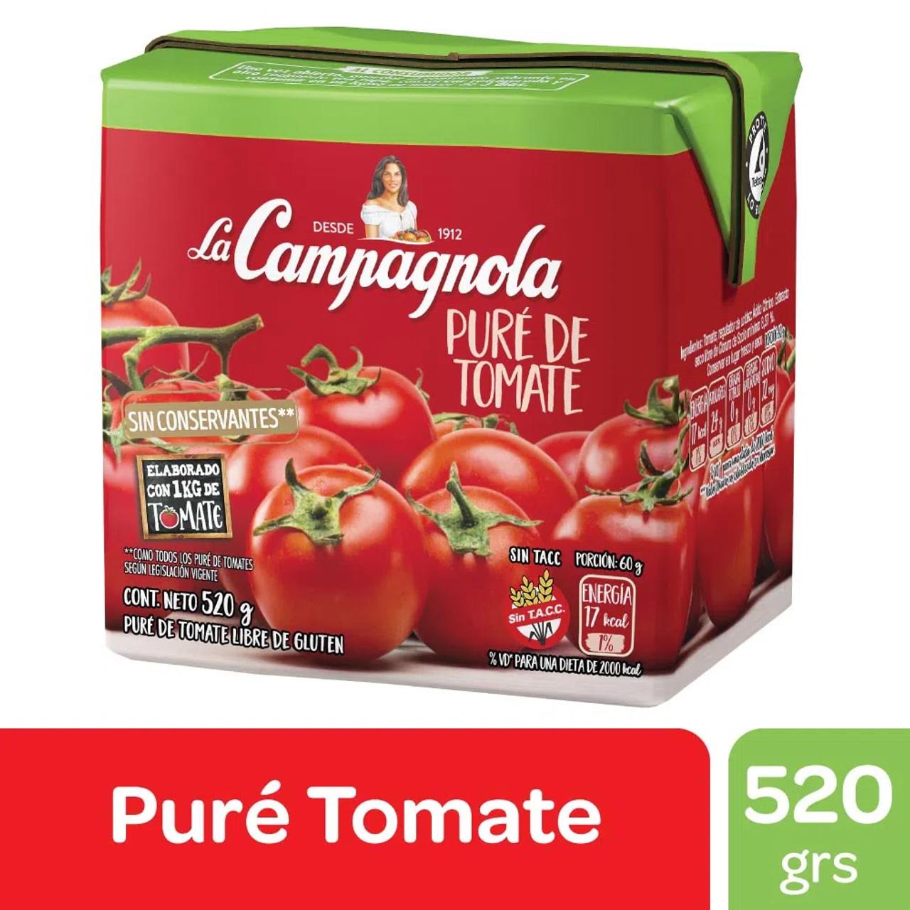 LA CAMPAGNOLA PURE DE TOMATE 520G