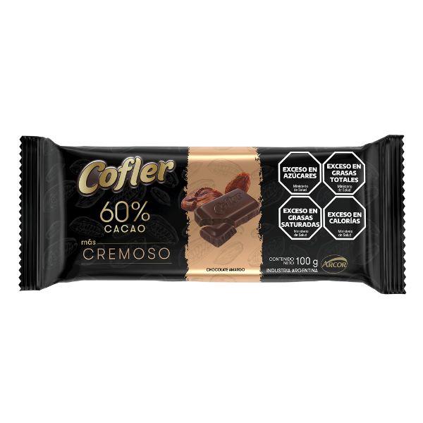  CHOCOLATE COFLER 60% CACAO 100G