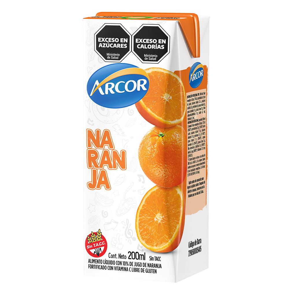 ARCOR JUGO SB. NARANJA 1L