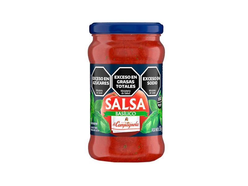 SALSA BASILICO LA CAMPAGNOLA 350G