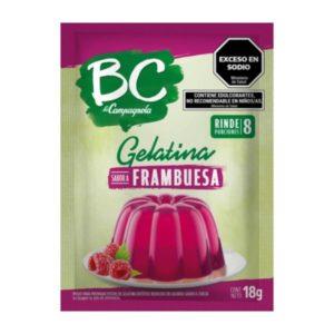 BC GELATINA SB FRAMBUESA LIGHT 18G