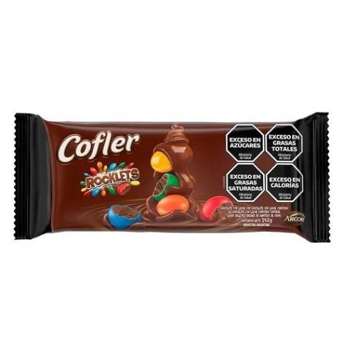 CHOCOLATE COFLER ROCKLETS 140G
