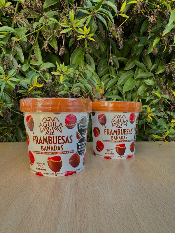 FRAMBUESAS BAÑADAS 150G