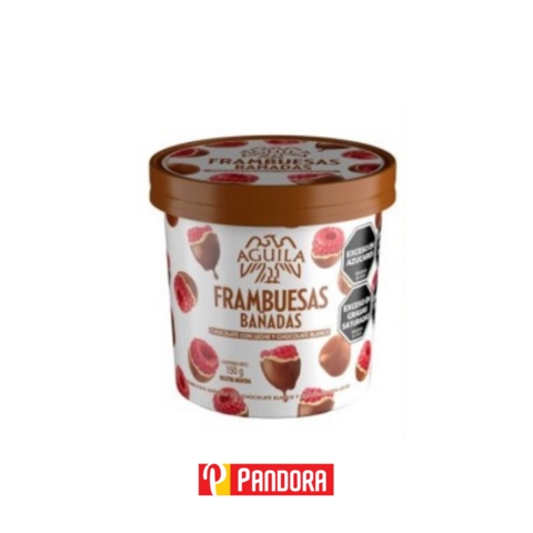 FRAMBUESAS BAÑADAS AGUILA 150G
