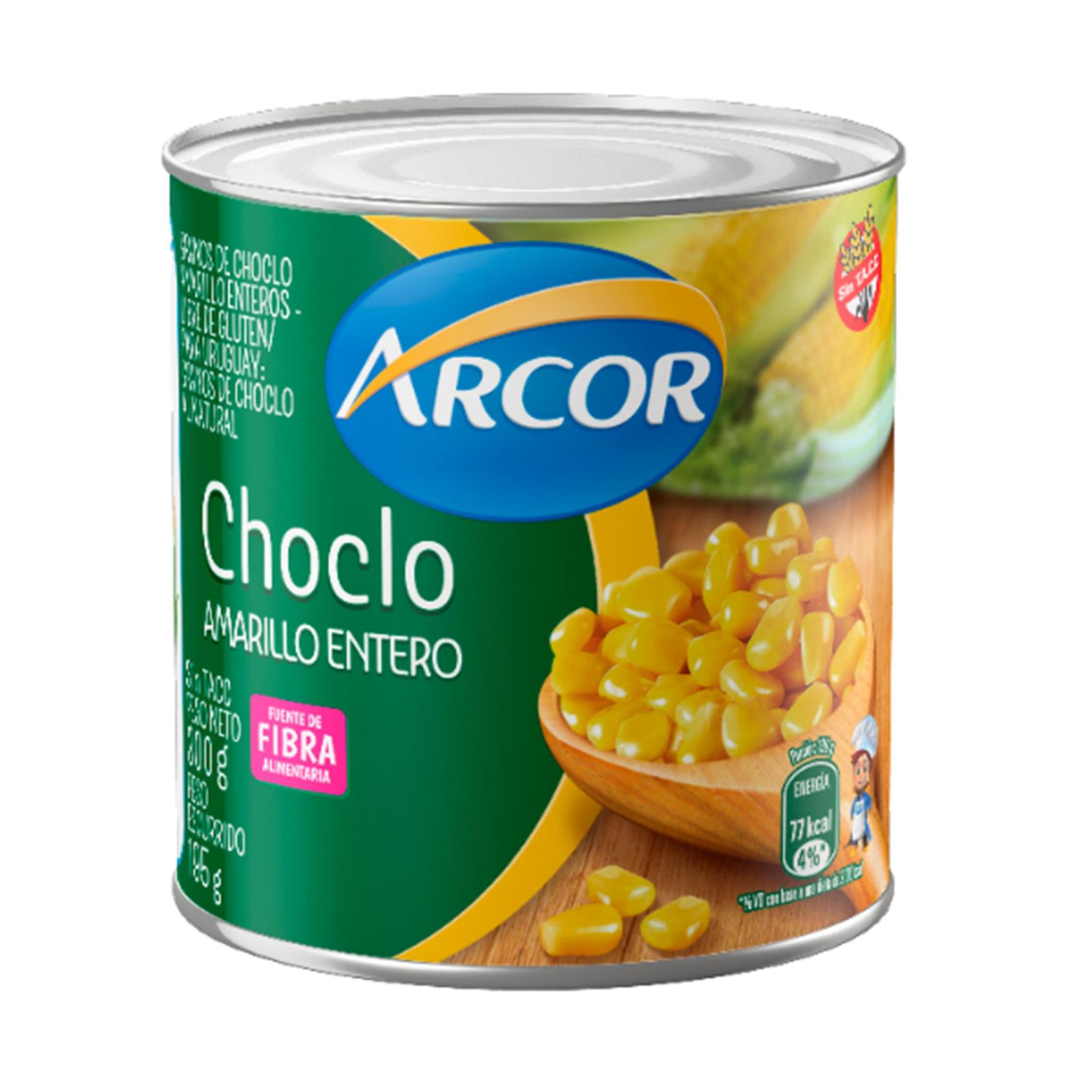 ARCOR CHOCLO AMARILLO ENTERO 300G