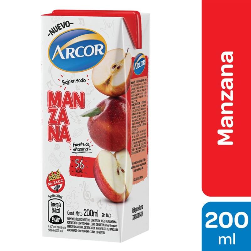 BEBIDA MANZANA 200ML