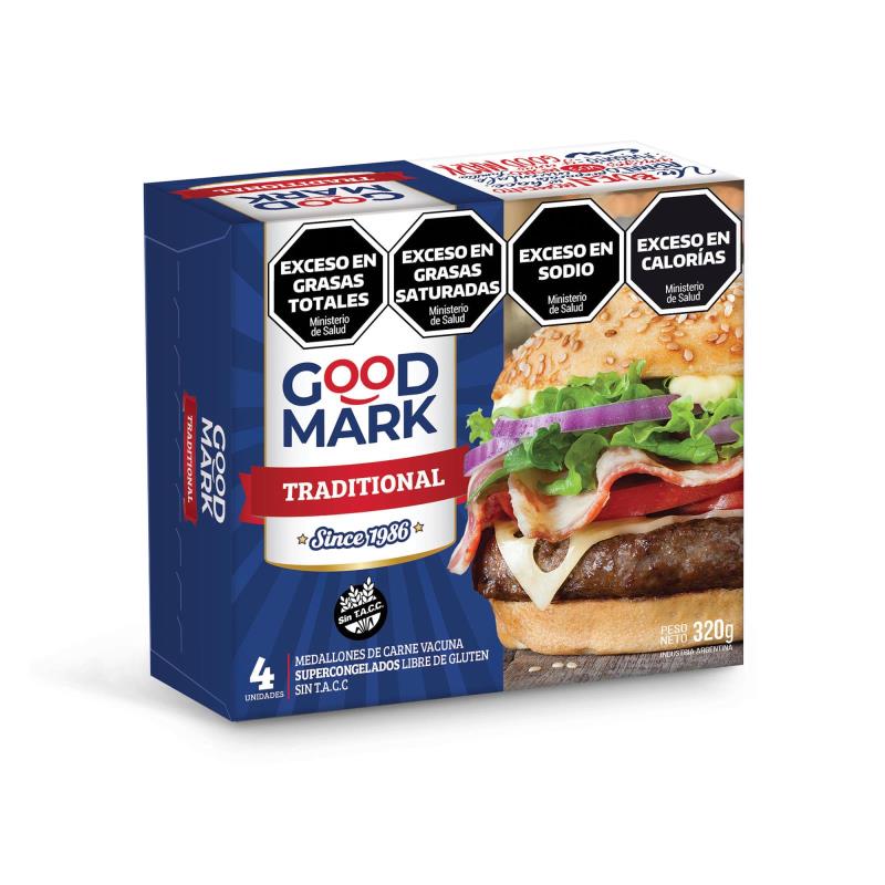 GOOD MARK MEDALLON DE CARNE  TRADITIONAL 320G