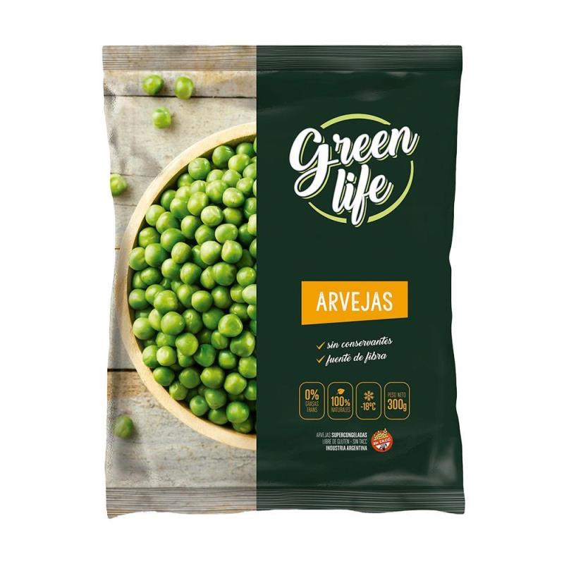 GREEN LIFE ARVEJAS 350G
